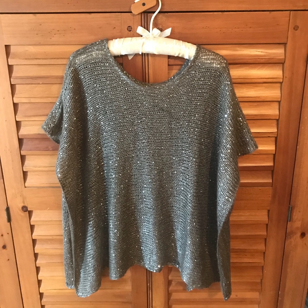 Silver sweater
